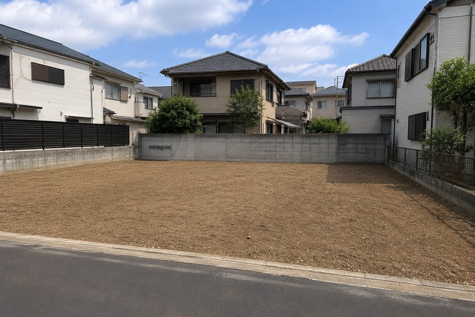 整地された更地（イメージ）