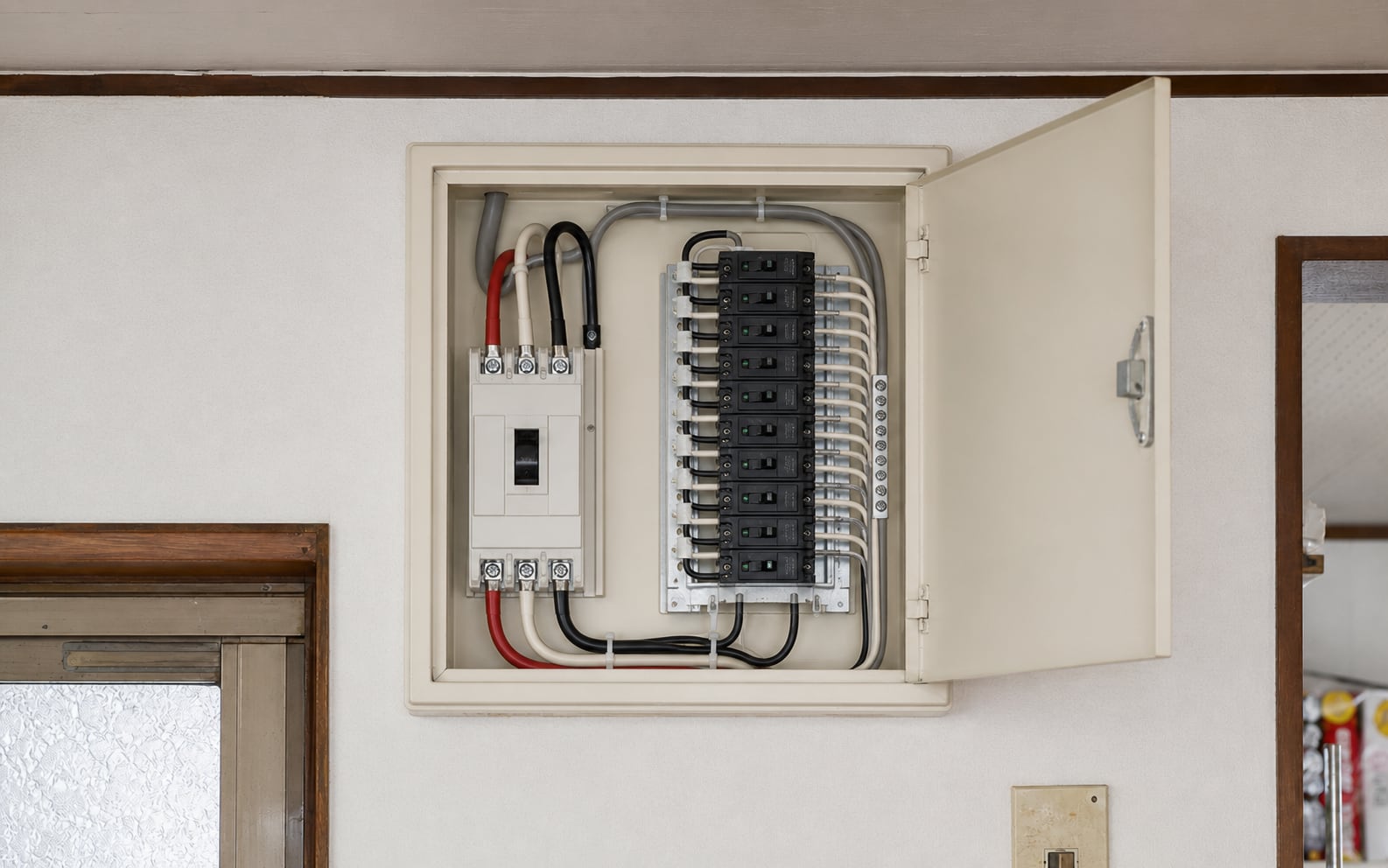 同じ分電盤を交換した後の掲載イメージ